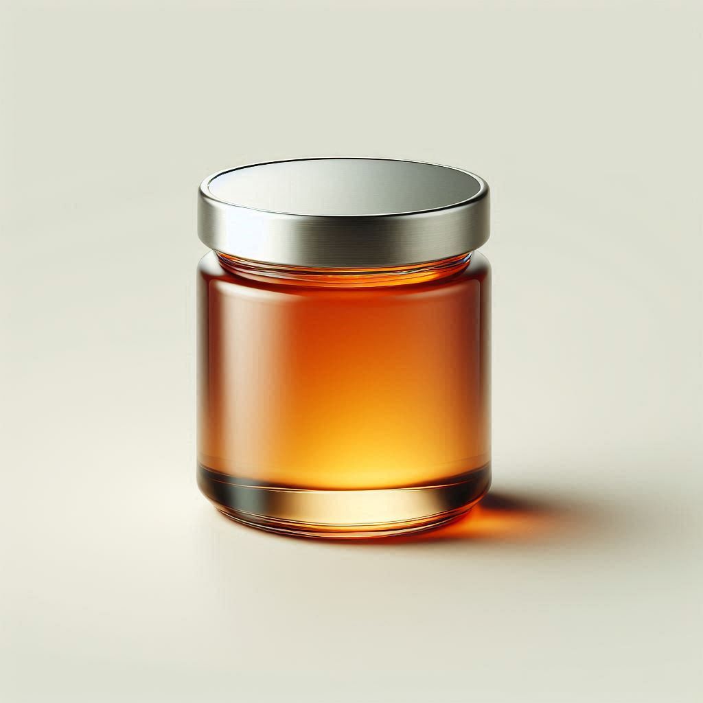 Pot met pure lokale honing uit Spakenburg